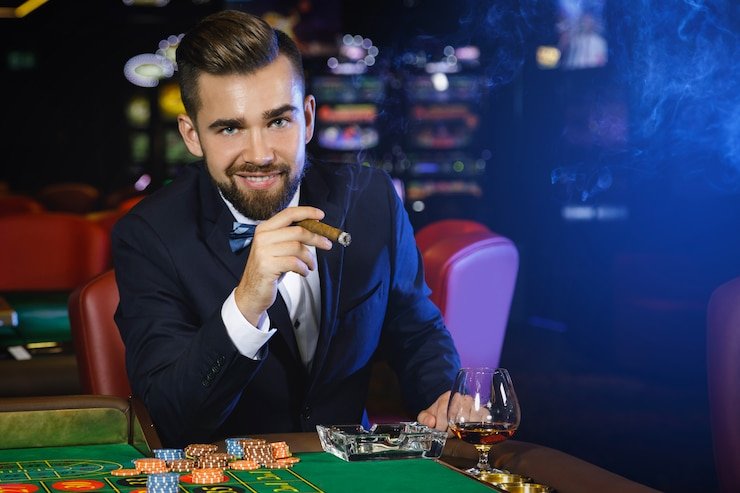 Live dealer at VIP Roulette table with multi-camera broadcast